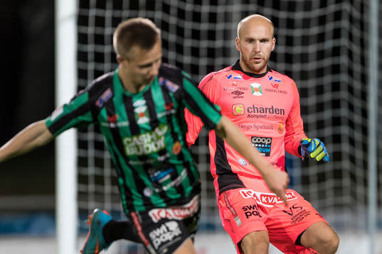 Varbergs målvakt Peter Dahlberg