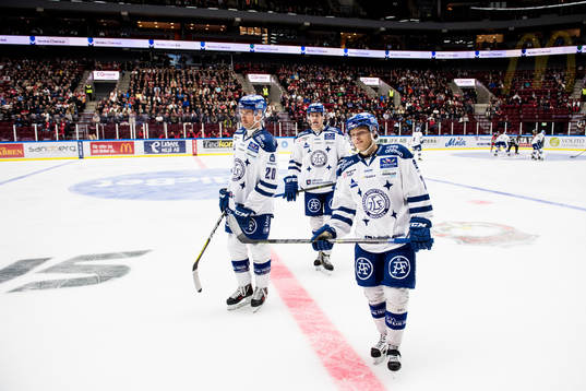 Leksands Tommi Paakkolanvaara, Johan Olofsson och Sondre