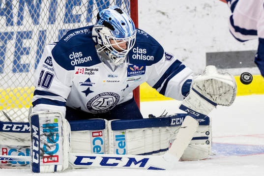 Leksands målvakt Henrik Haukeland