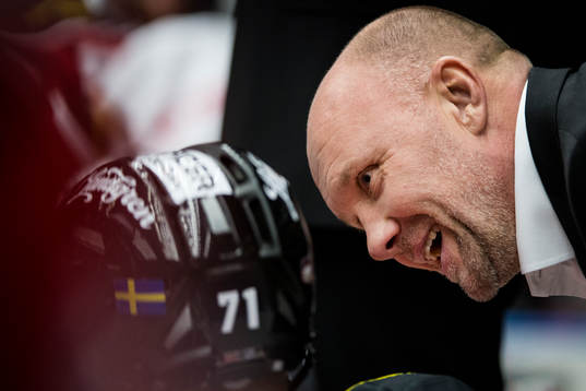 Malmö Redhawks tränare Peter Andersson