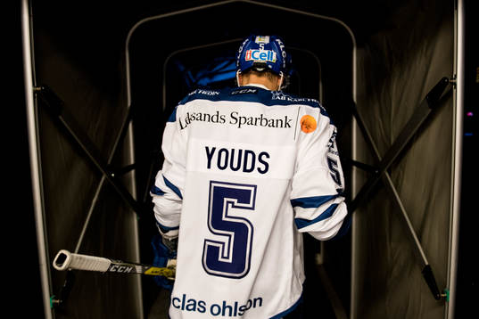 Leksands Ben Youds gör entré