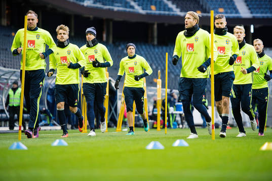 Sveriges Andreas Granqvist, christoffer Nyman, Pontus