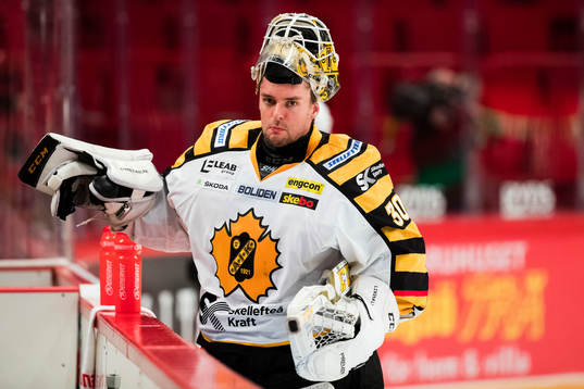 Skellefteås målvakt Gustaf Lindvall