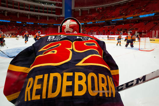 Djurgårdens målvakt Adam Reideborn