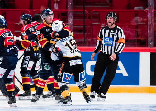 Djurgårdens Adam Ollas Mattsson i bråk med Skellefteås