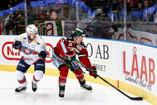 Frölundas Victor Olofsson och Växjös Joakim Hillding