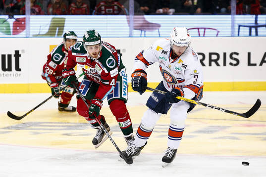 Frölundas Pontus Widerström och Växjös Oliver Bohm