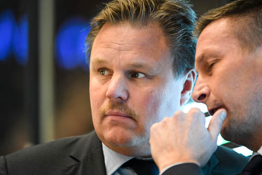 Färjestads tränare Leif Carlsson