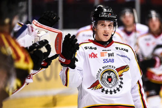Luleås Bill Sweatt jublar