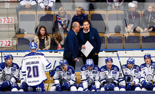 Leksands tränare Per-Erik Johnsson
