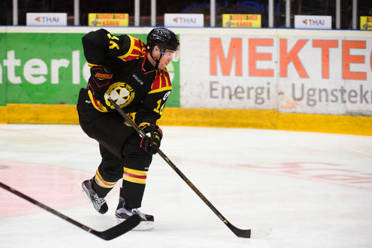 Friläge för Brynäs Daniel Paille vilket resulterar i 2-1