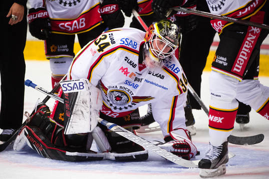 Luleås målvakt Joel Lassinatti