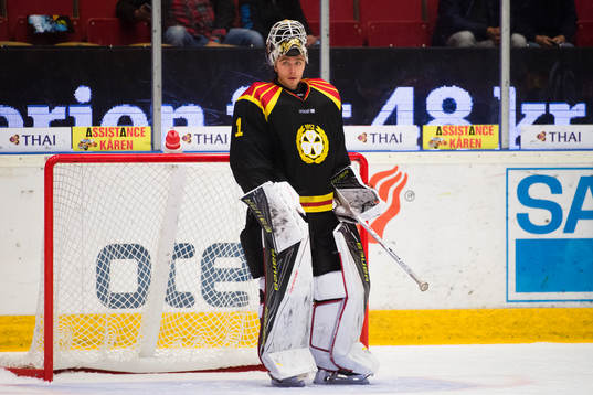 Brynäs målvakt Felix Sandström
