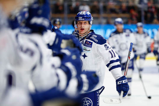 Leksands Martin Karlsson jublar