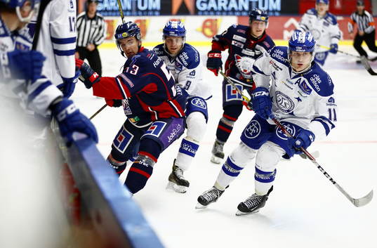 Linköpings Andrew Gordon och Leksands Martin Karlsson