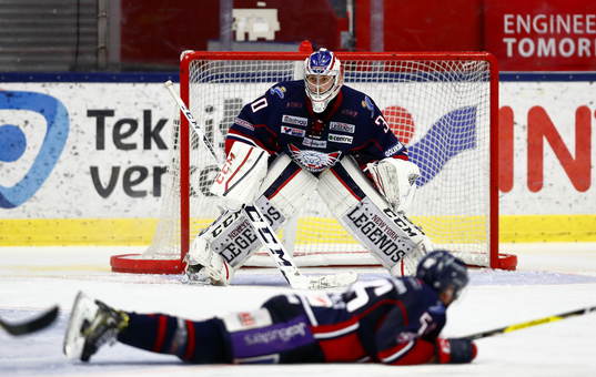 Linköpings målvakt Jacob Johansson