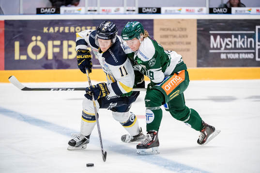 s Simon Önerud och Färjestads Oskar Steen