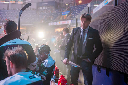 Färjestads assisterande tränare Anders Karlsson