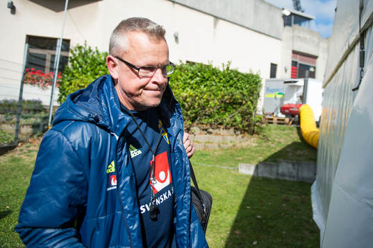 Sveriges förbundskapten Janne Andersson