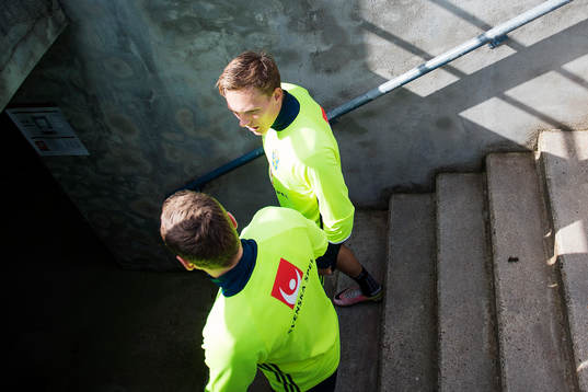 Sveriges Ludwig Augustinsson och Emil Krafth