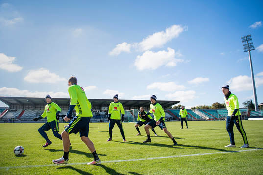Sveriges John Guidetti, Emil Forsberg, Marcus Rohdén,