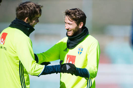 Sveriges Christoffer Nyman och Marcus Rohdén