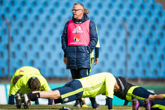 Sveriges förbundskapten Janne Andersson