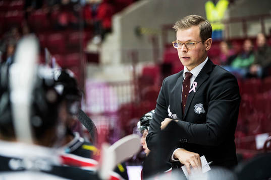 Malmö Redhawks assisterande tränare Martin Filander