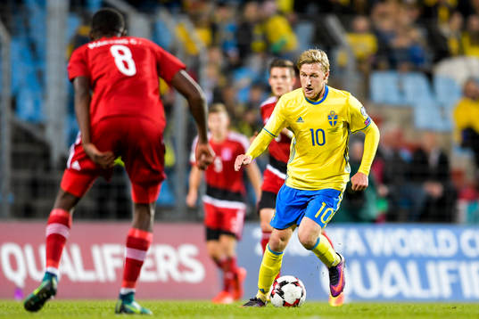 Sveriges Emil Forsberg