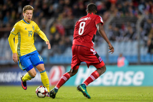 Sveriges Alexander Fransson utmanar Luxemburgs Christopher