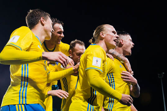 Sveriges Victor Nilsson Lindelöf, Albin Ekdal, Oscar