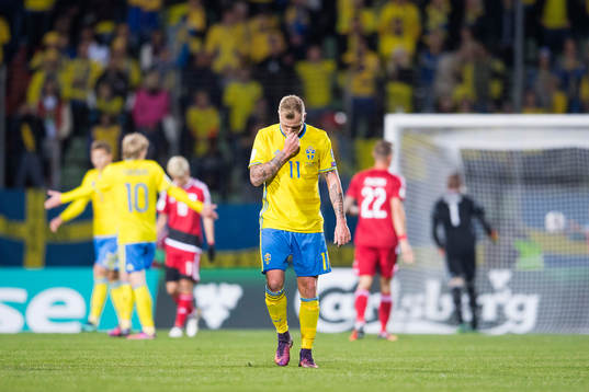 Sveriges John Guidetti deppar