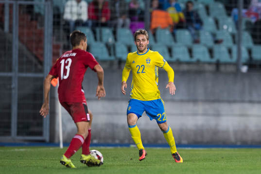 Sveriges Christoffer Nyman utmanar Luxemburgs Dirk Carlson