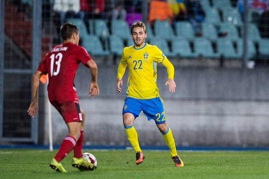 Sveriges Christoffer Nyman utmanar Luxemburgs Dirk Carlson
