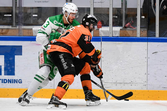 Rögles Almen Bibic och Karlskronas Marcus Paulsson