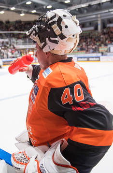 Karlskronas målvakt Johan Holmqvist