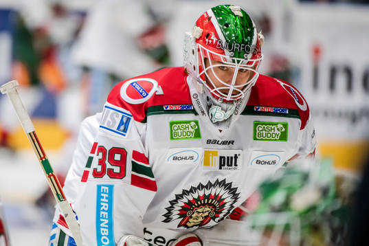 Frölundas målvakt Dan Bakala