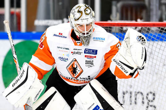 Karlskronas målvakt Johannes Jönsson