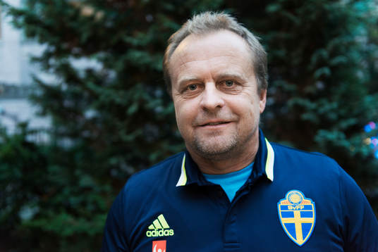 Jonas Thern, scout för herrlandslaget i fotboll