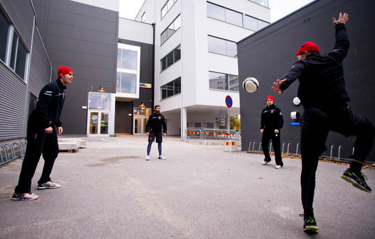 Örebro Joel Mustonen, Dominique Heinrich och Libor Hudacek