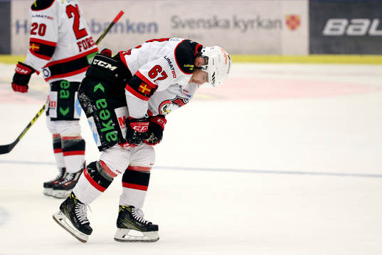 Malmö Redhawks Konstantin Komarek lämnar isen