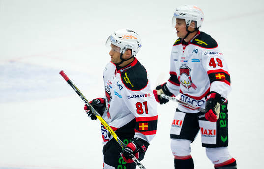 Malmö Redhawks Rhett Rakhshani och Ilari Filppula deppar
