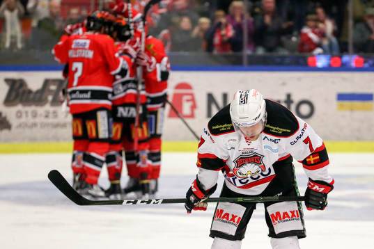 Malmö Redhawks Nils Andersson deppar
