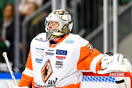 Karlskronas målvakt Johannes Jönsson