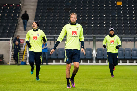 Sveriges Victor Nilsson Lindelöf, Andreas Granqvist och