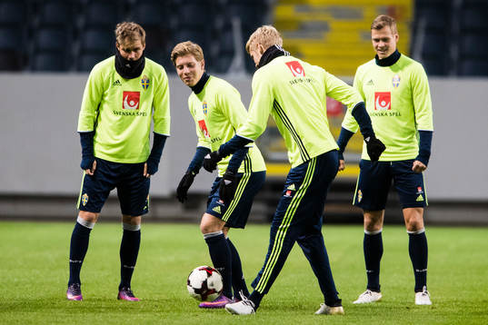 Sveriges Ludwig Augustinsson, Alexander Fransson, Filip