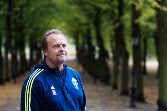 Jonas Thern, scout för herrlandslaget i fotboll