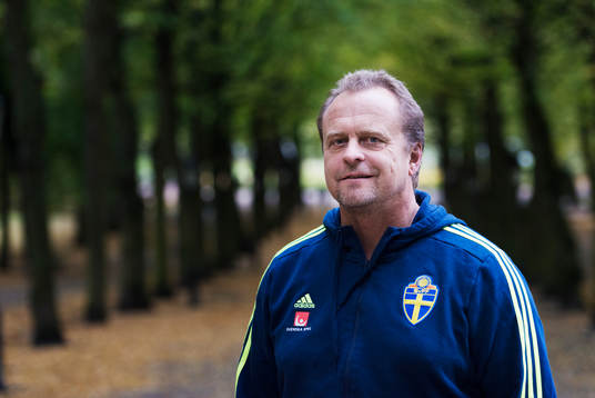 Jonas Thern, scout för herrlandslaget i fotboll