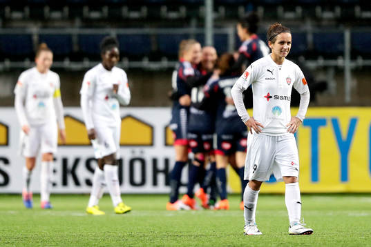 Rosengårds Natasa Andonova deppar