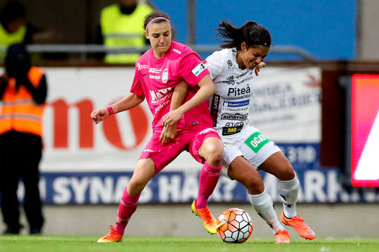Piteås Tempest-Marie Norlin och Eskilstunas Chloe Logarzo